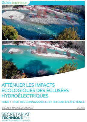 Guide technique - Atténuer les impacts écologiques des éclusées hydroélectriques / Tome 1 : Etat des connaissances et retours d'expérience image